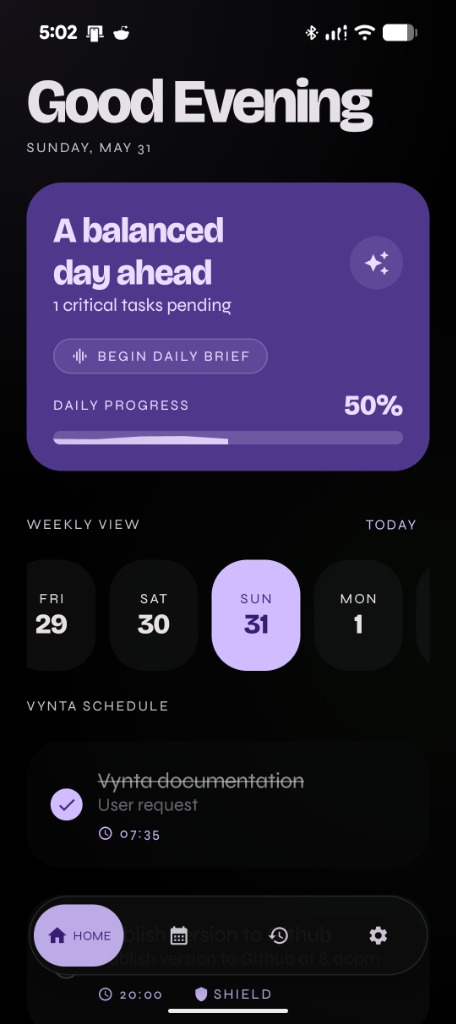 Vynta – AI Schedule